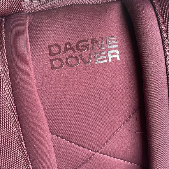 LARGE Dagne Dover DAKOTA Red Maroon Backpack Laptop bottle TRAVEL luggage bag - Picture 9 of 15